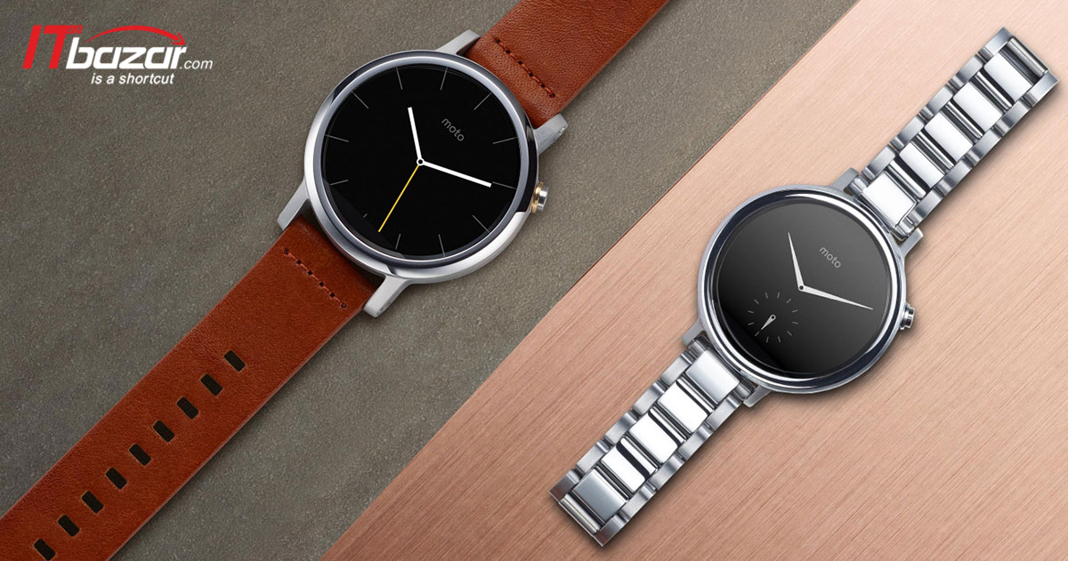 فروش ساعت هوشمند موتورولا Moto360 با قیمت 341 دلار