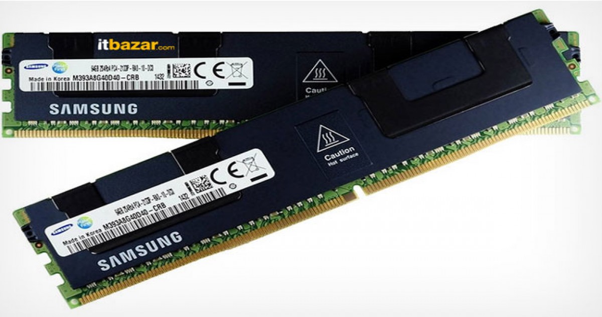 حافظه رم 64 گیگابایت DDR4 سامسونگ تولید شد