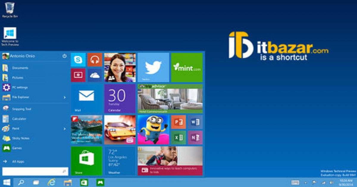 ویندوز ۱۰ توسط Microsoft به زودی عرضه می شود