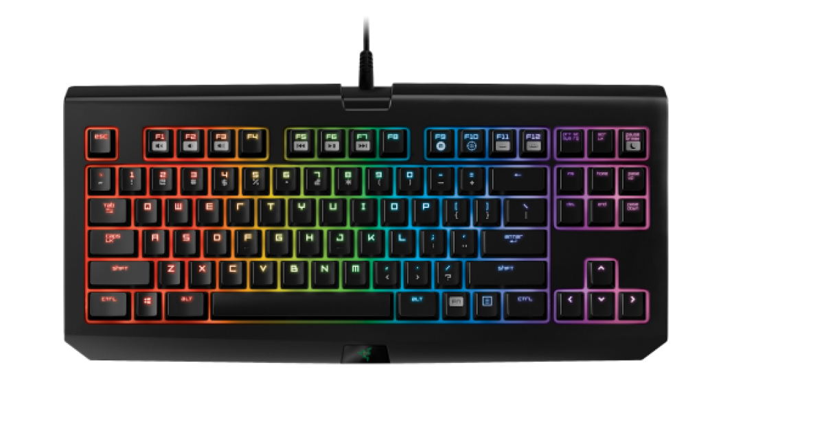 معرفی یک صفحه کلید برای بازی BlackWidow Tournament Edition Chroma