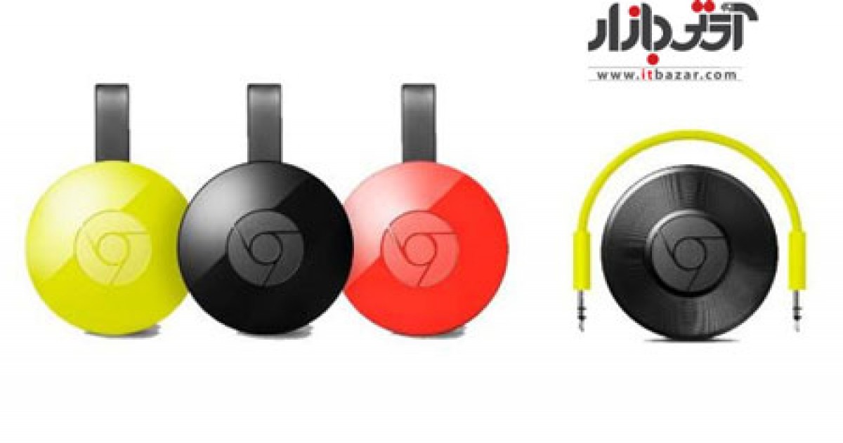 معرفی ChromeCast جدید همراه با ChromeCast Audio توسط گوگل