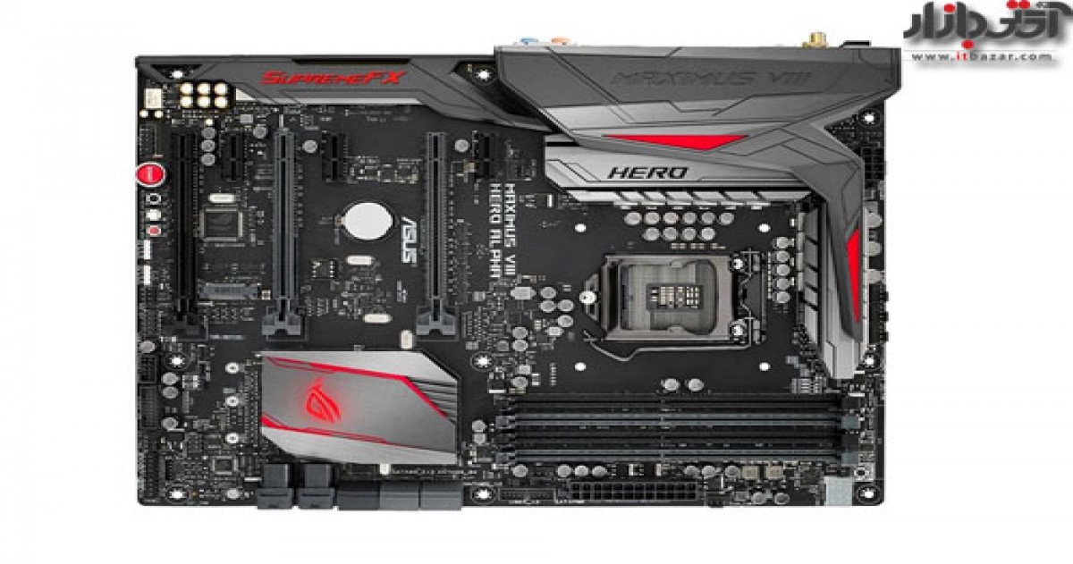 معرفی مادربرد گیمینگ ایسوس ROG Maximus VIII Hero Alpha