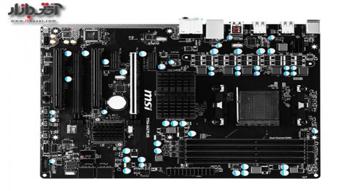 مادربرد MSI 970A-G43 Plus میزبان سیستم‌ های گیمینگ میان رده