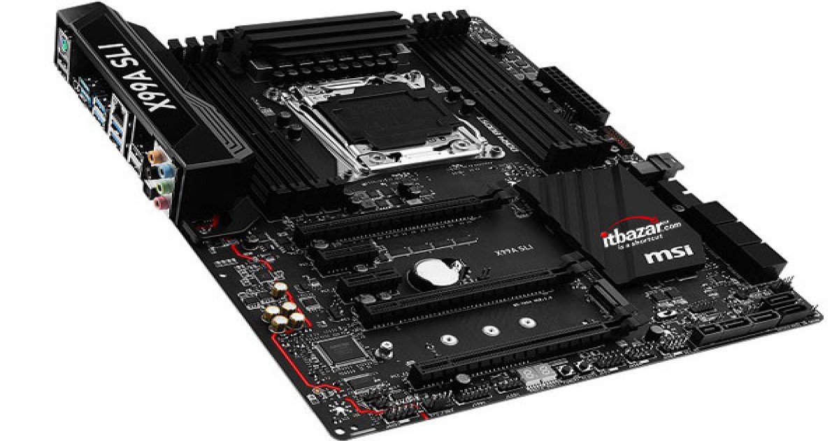 مادربرد MSI X99A SLI دارای قابلیت های ارتباطی مدرن