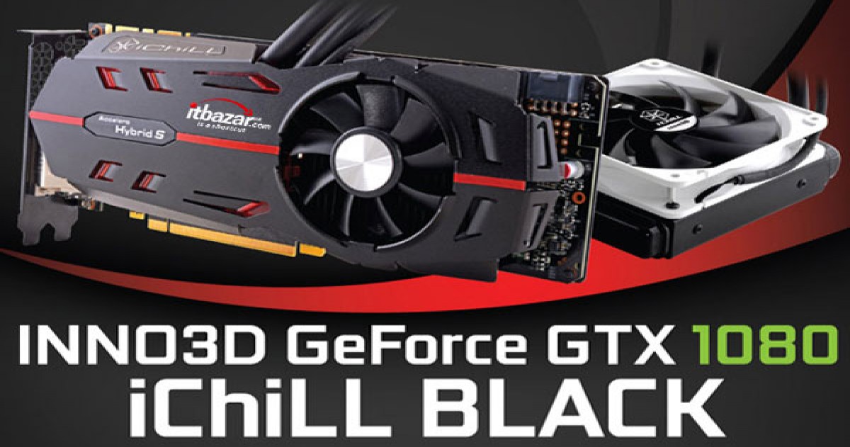 کارت گرافیک Inno3D iChill GTX 1060 Black مجهز به خنک کننده مایع