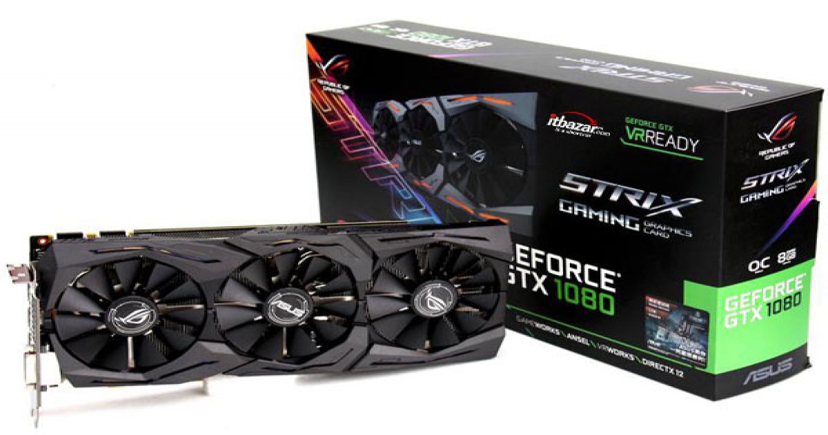 کارت گرافیک ایسوس GTX 1080 STRIX A8G تکمیل کننده سیستم گیمینگ شما