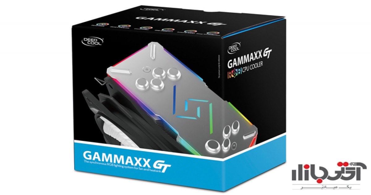 فن سی پی یو دیپ کول GAMMAXX GT  با قابلیت نور پردازی RGB