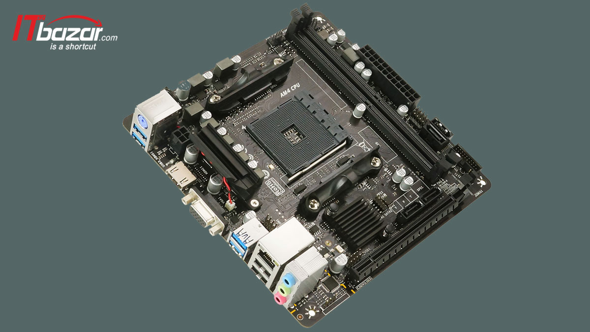 عرضه مادربرد بایوستار x470nh در سایز mini-itx