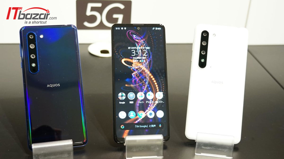 گوشی شارپ aquos r5g رقیب جدید موبایل های سامسونگ