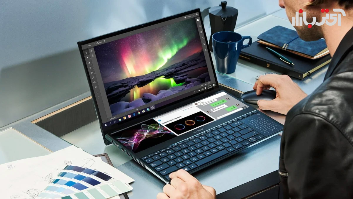 معرفی لپ تاپ جدید ایسوس ZenBook 2 با دو نمایشگر