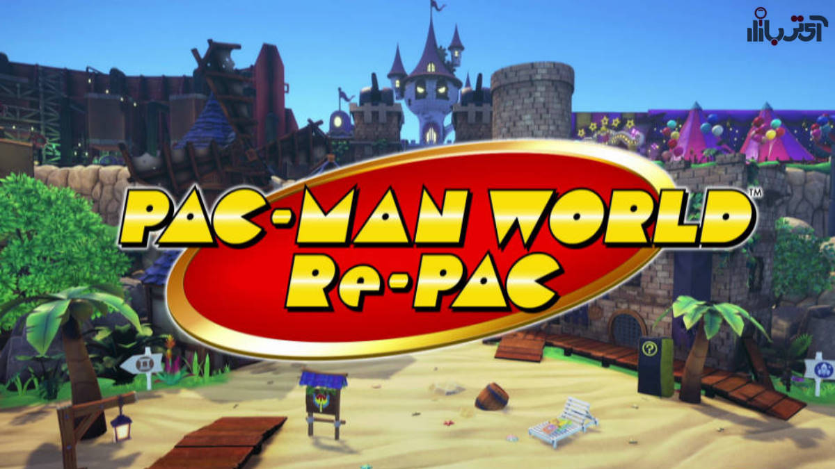 پوستر بازی Pacman world re-pac