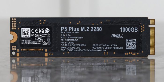 اس اس دی Crucial P5 Plus NVMe