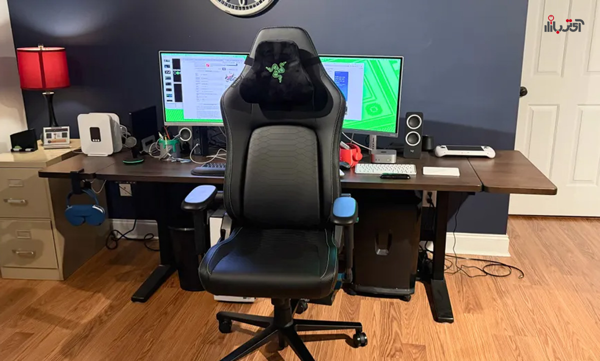 صندلی گیمینگ Razer Iskur V2: جذاب، خوشساخت و با پشتیبانی بینظیر کمر