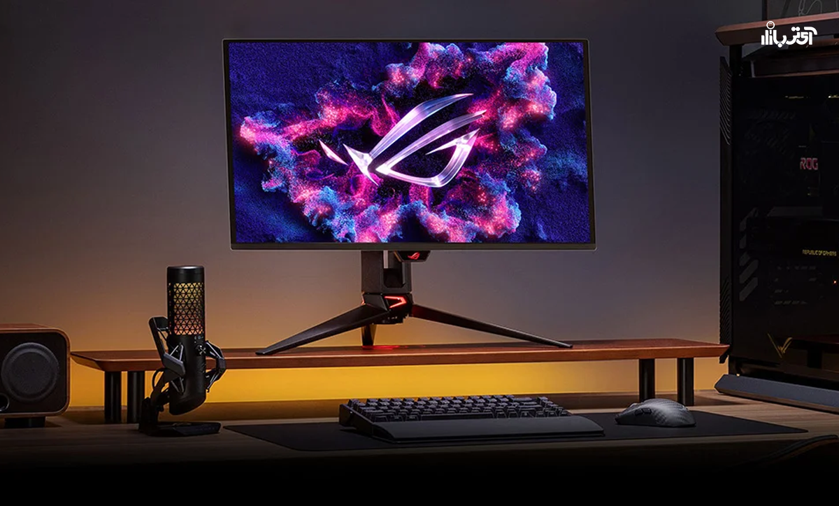 رونمایی ایسوس از مانیتورهای جدید ROG در CES 2026؛ راهکار جدید برای حل مشکل نمایش متن در پنلهای OLED
