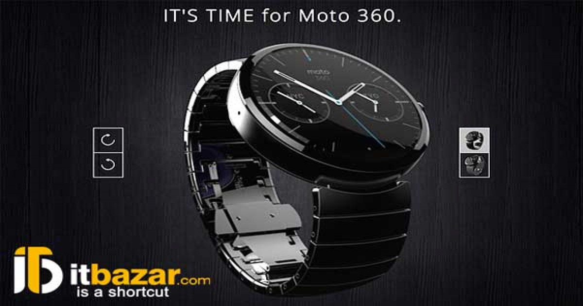 ساعت هوشمند موتورولا motorolla moto360