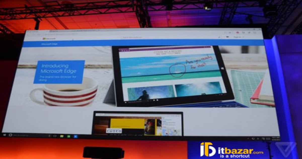 مرورگر پیش‌ فرض ویندوز 10 با نام جالب توجه مایکروسافت اج
