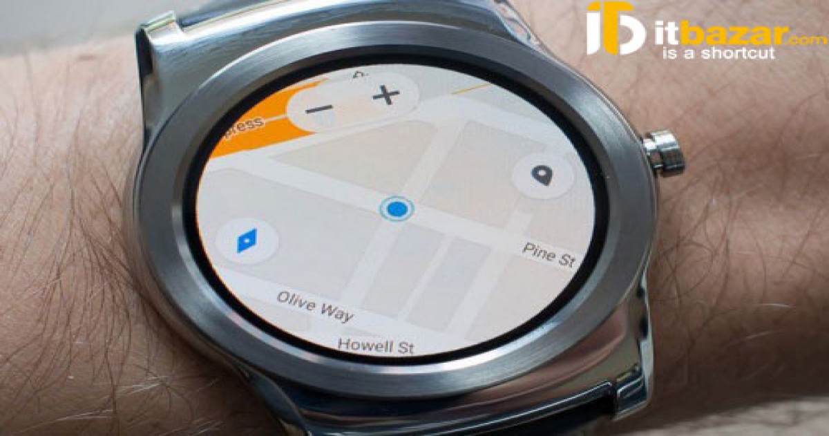 پشتیبانی ساعت ‌های هوشمند مبتنی بر Android Wear از نقشه گوگل