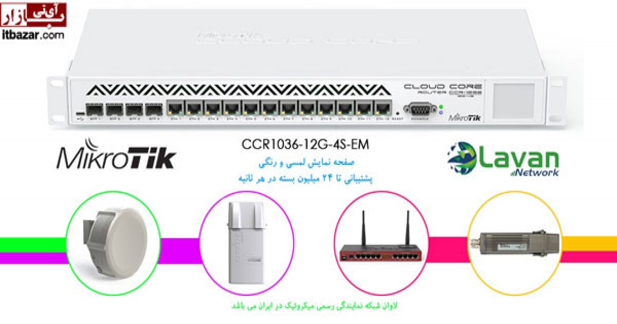 معرفی محصولات میکروتیک و نمایندگی فروش MikroTik در ایران