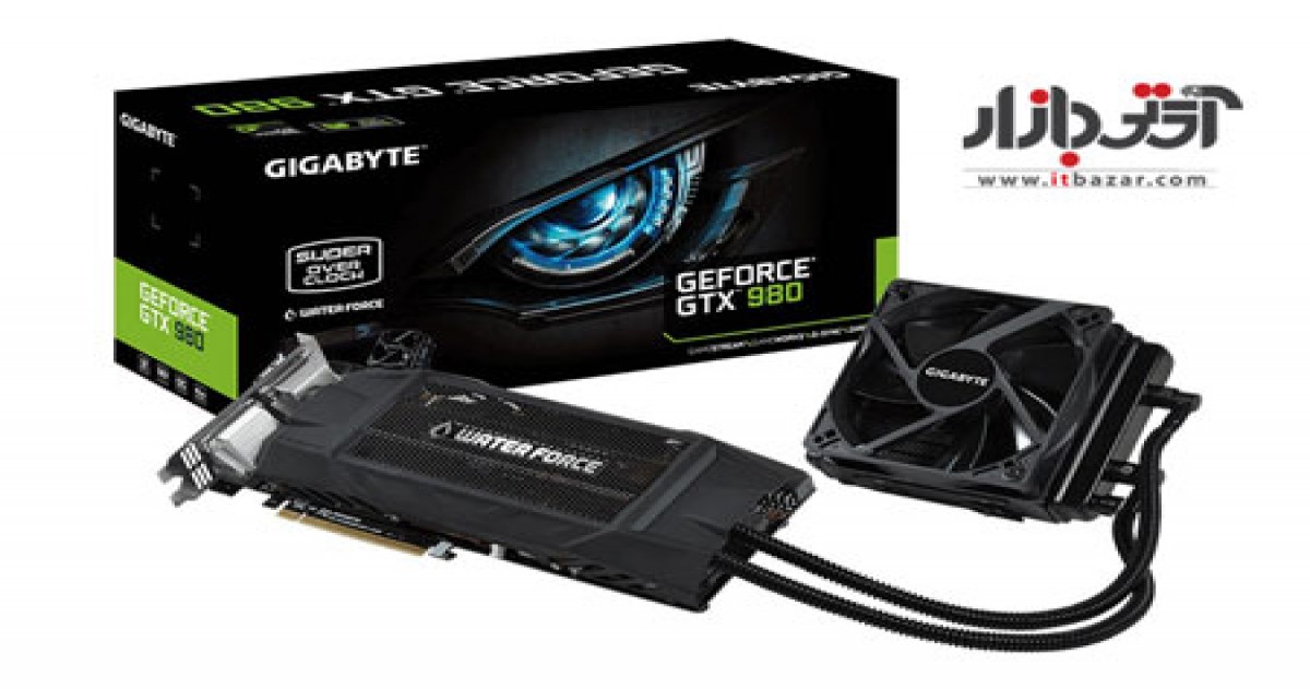 خنک کننده مایع قابلیت جدید کارت گرافیک گیگابایت GTX980