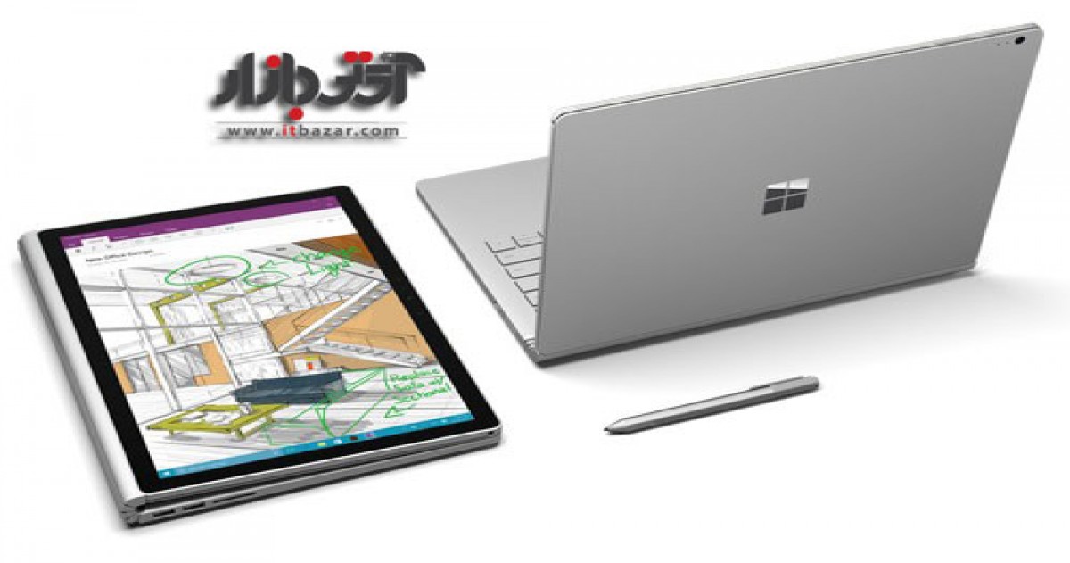 عرضه لپ تاپ مایکروسافت Surface Book در بازار ایران