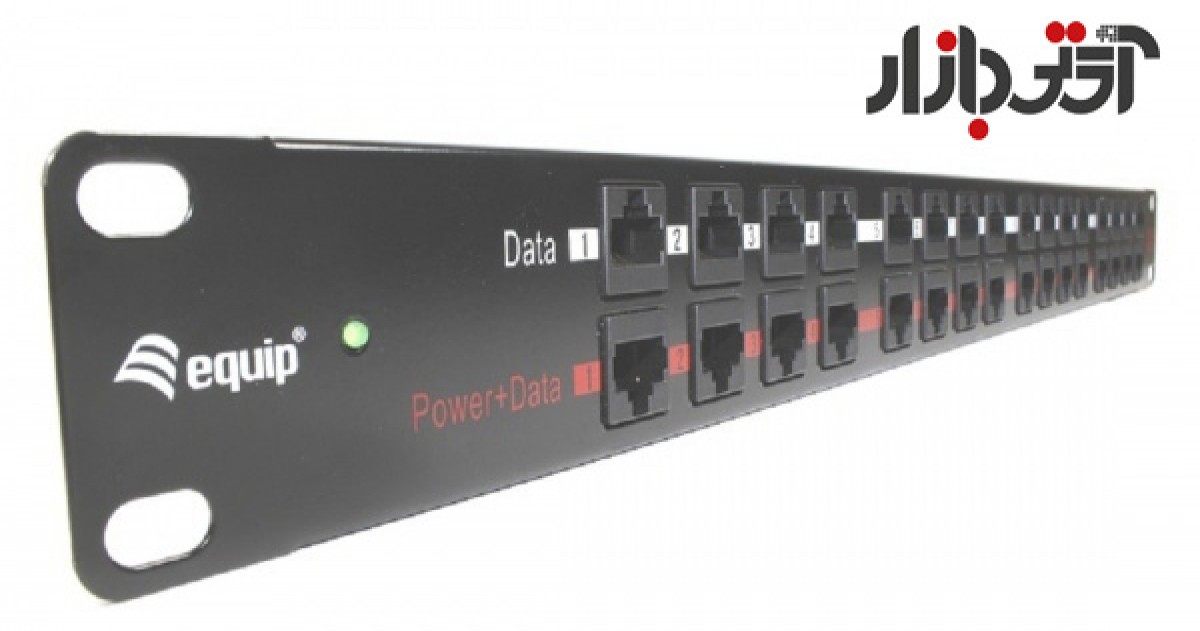  معرفی پچ پنل Equip Passive PoE