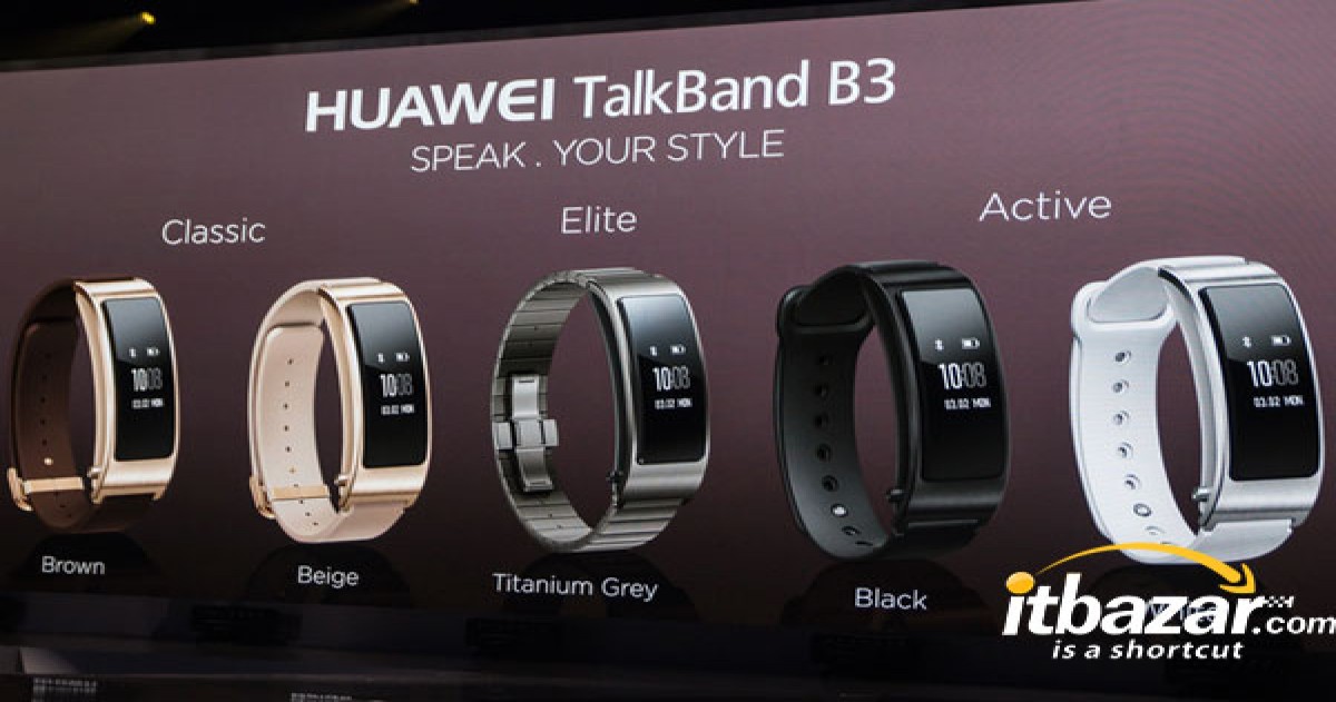 دستبند هوشمند هواوی TalkBand B3