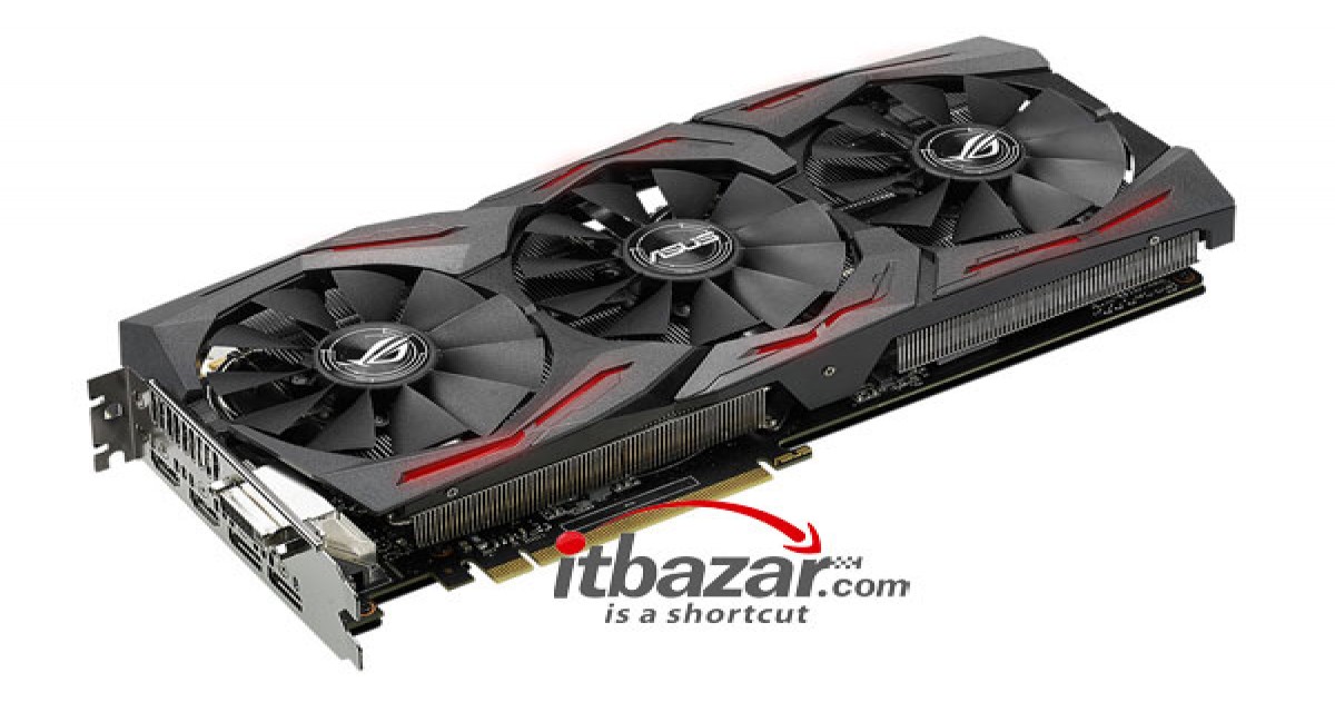 کارت گرافیک گیمینگ ایسوس STRIX RX 480