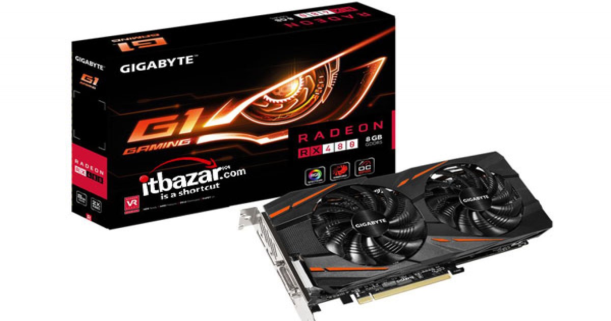 کارت گرافیک گیمینگ گیگابایت Radeon RX 480 G1