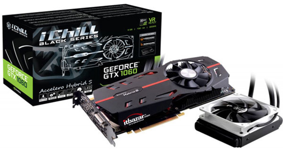 کارت گرافیک Inno3D iChill GTX 1060 Black