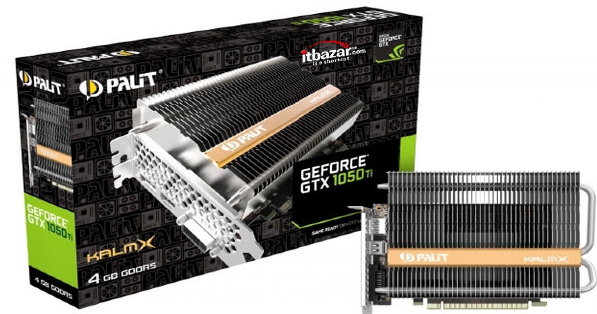 کارت گرافیک گیمینگ پلیت GTX 1050 Ti KalmX