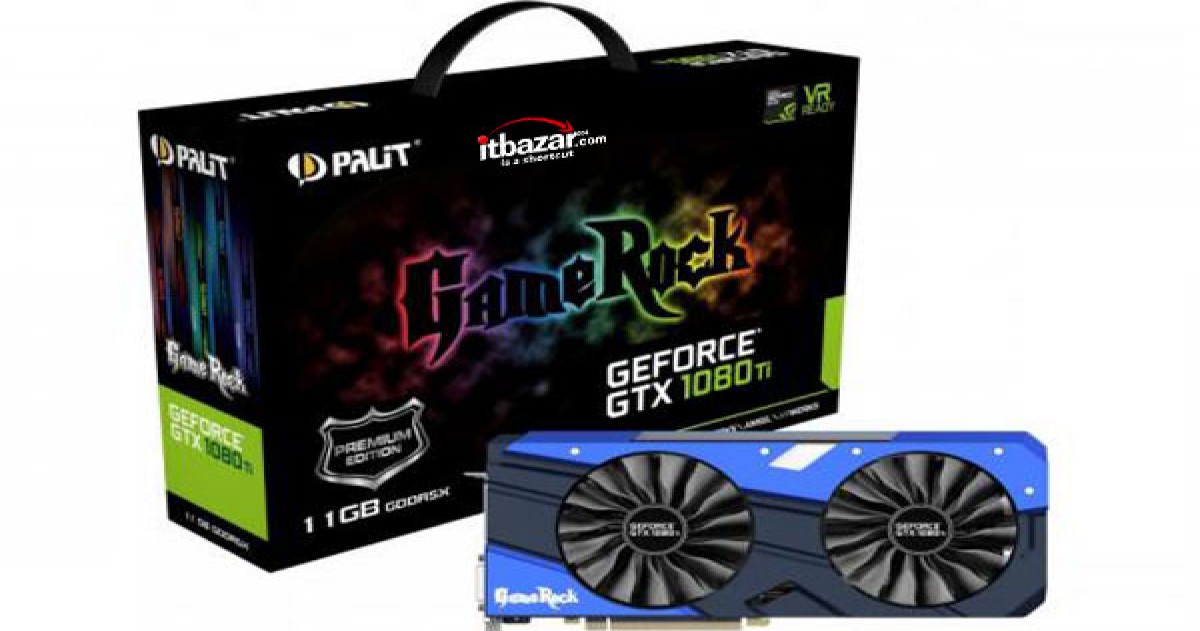 کارت گرافیک پلیت GTX 1080 Ti GameRock