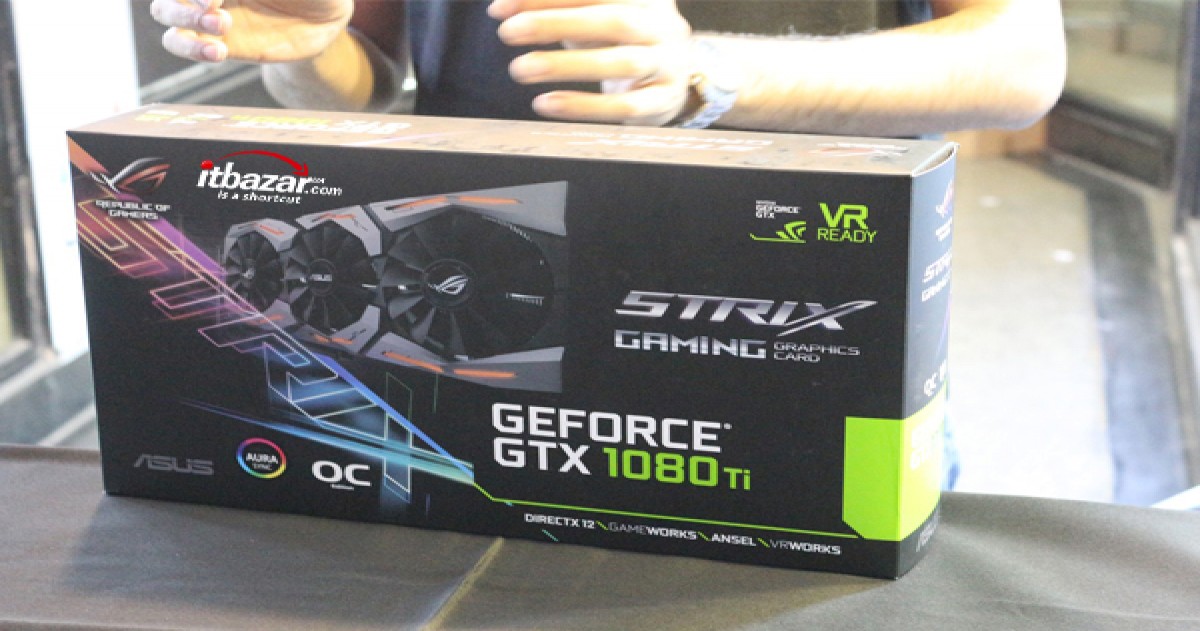  کارت گرافیک ایسوس ROG STRIX GTX 1080 T