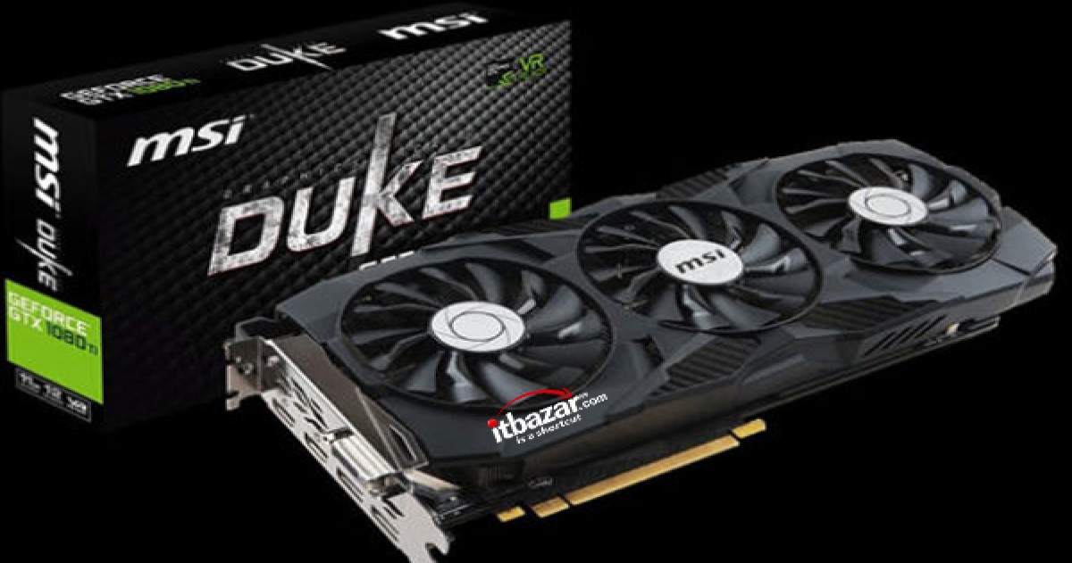 کارت گرافیک ام اس آی GeForce GTX 1080 Ti DUKE 