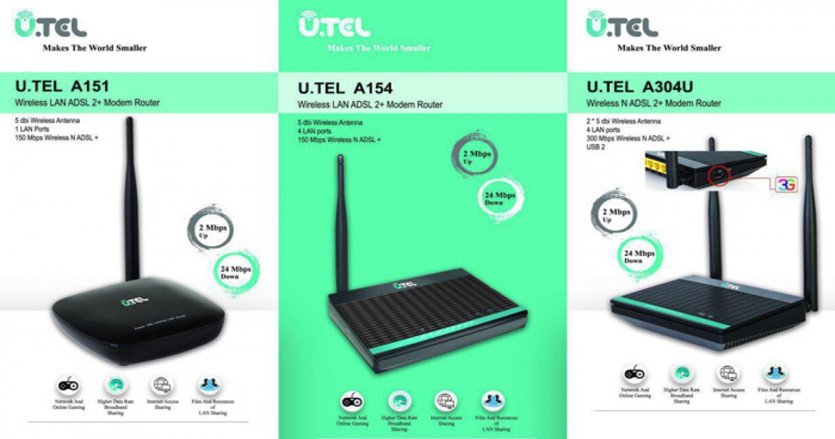 مودم یوتل روتر UTEL