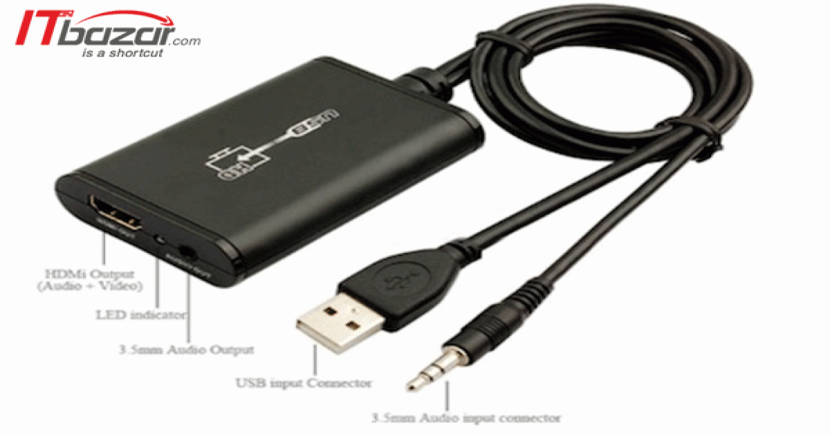 مبدل USB به HDMI