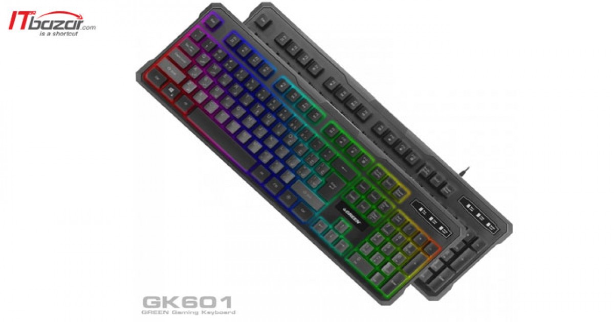 کیبورد گیمینگ گرین GK601-RGB