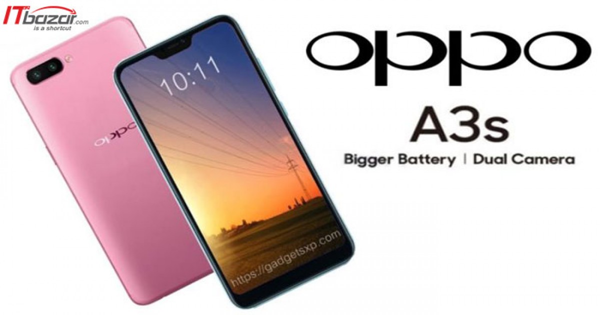 گوشی موبایل اوپو A3s ارزان ترین موبایل شرکت OPPO