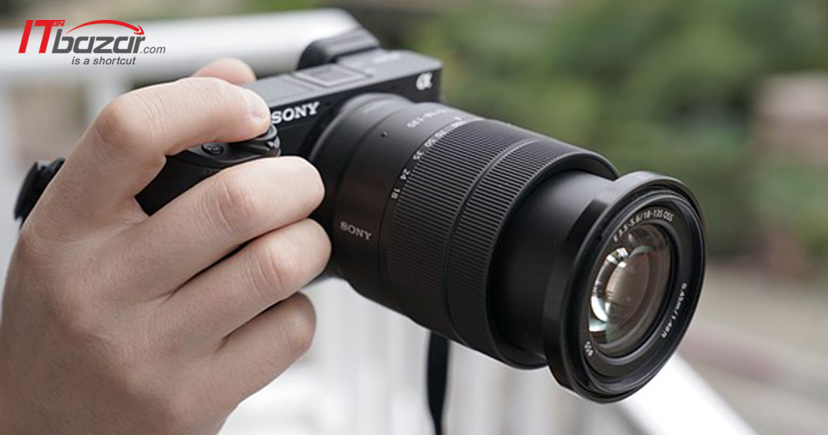 دوربین عکاسی سونی بدون آینه آلفا 6400 دارای فوکوس خودکار بر روی چشم