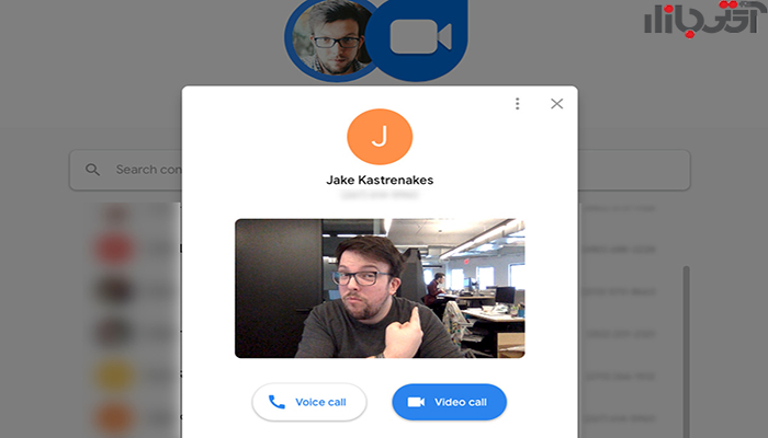 تماس ویدئویی با اپلیکیشن google duo