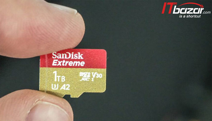 قیمت کارت حافظه 1 ترابایتی سن دیسک microsdxc