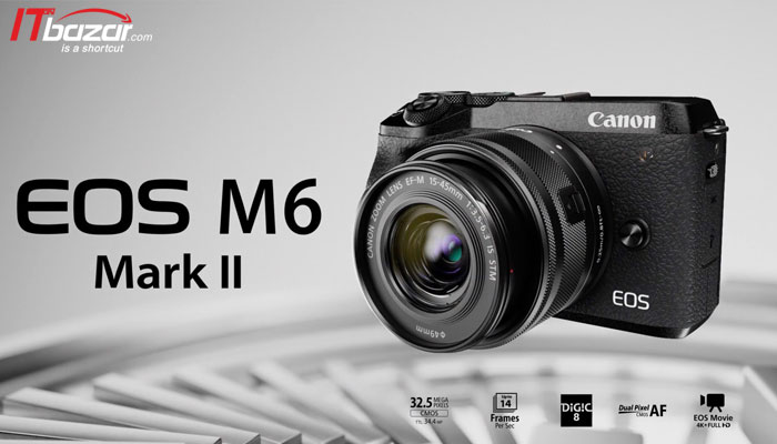 دوربین عکاسی های کانن eos m6 ii 