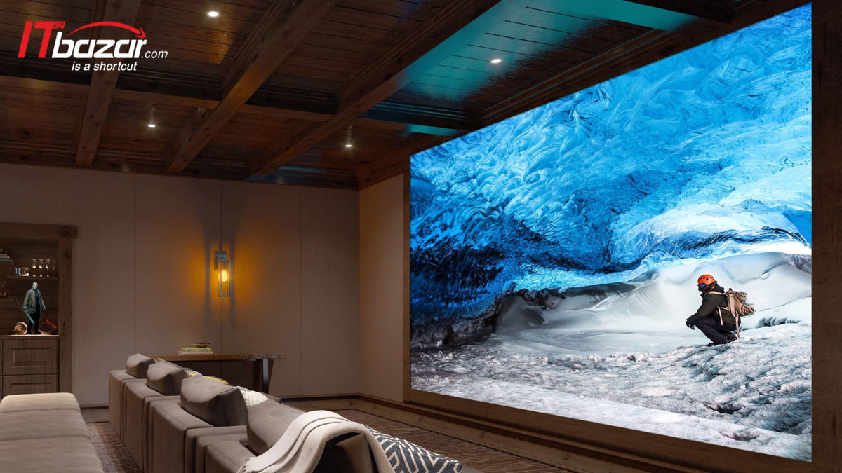 نمایشگر سینمایی سونی کریستال یک تلویزیون 756 اینچی