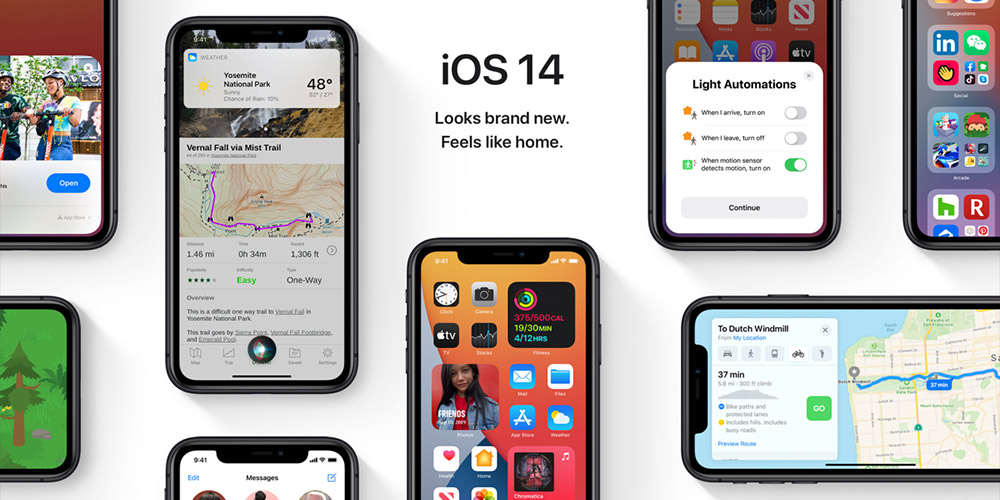 معرفی iOS 14 در رویداد آنلاین اپل