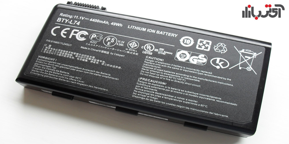 باتری های جدید لپ تاپ از نوع  Li – polymer