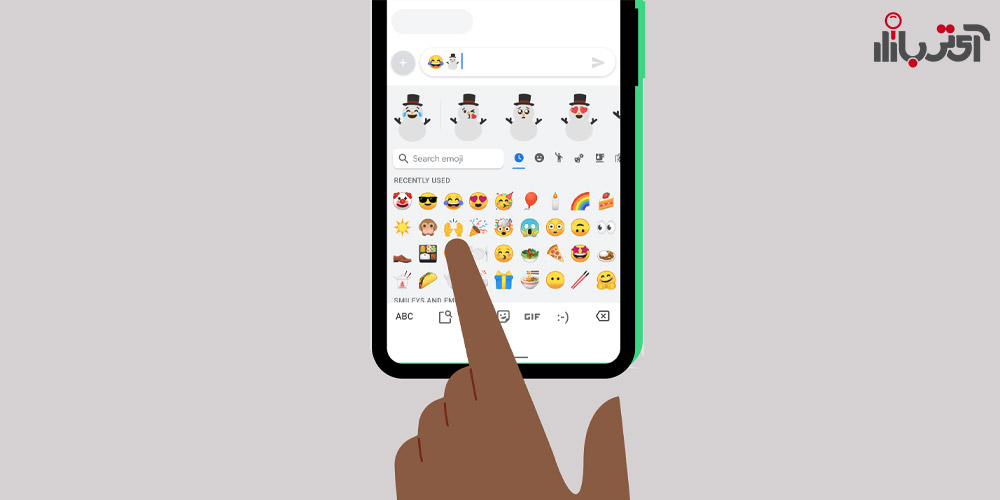 ترکیب ایموجی و استیکر گوگل برای گوشی های اندرویدی