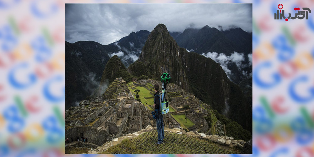 نمای خیابان با Google Backpack