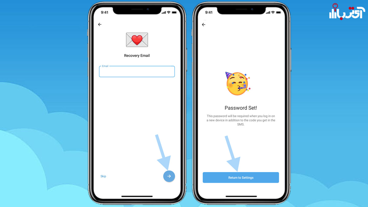 بازیابی رمز عبور در تلگرام