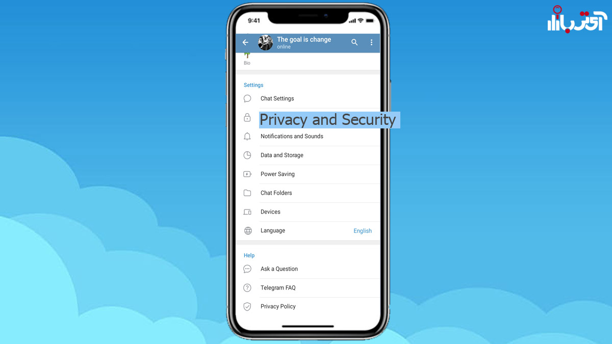 حریم خصوصی و امنیت در تلگرام