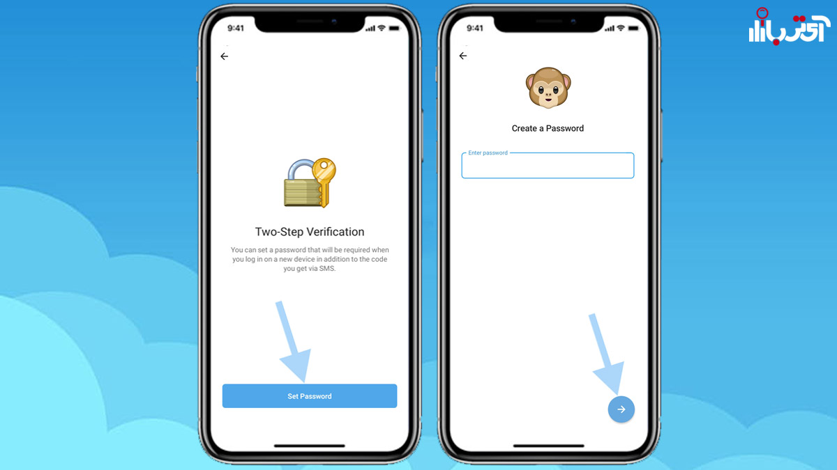 تعیین رمز عبور امنیتی در تلگرام