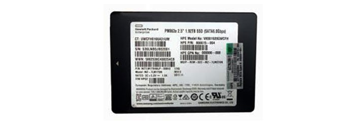 حافظه اس اس دی سرور اچ پی 1.92TB 6G SATA 866615-004